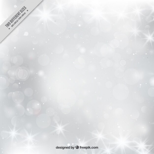 Vector gratuito fondo gris brillante bokeh de invierno