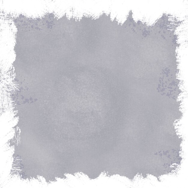 Fondo gris grunge con borde blanco