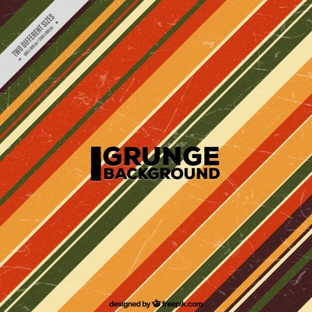 Fondo grunge de rayas en colores vintage