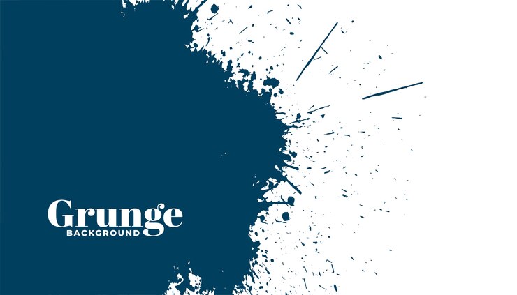 Vector gratuito fondo de grunge de salpicaduras de tinta