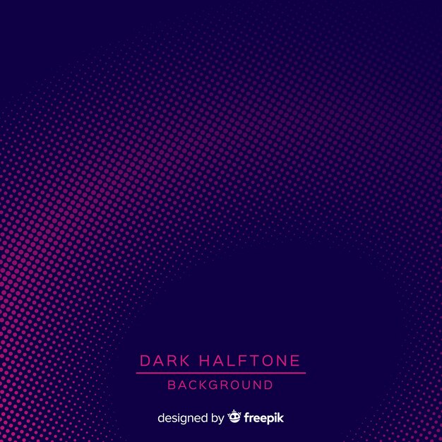 Fondo halftone oscuro