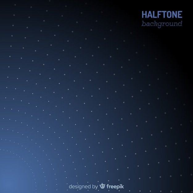 Fondo de halftone oscuro