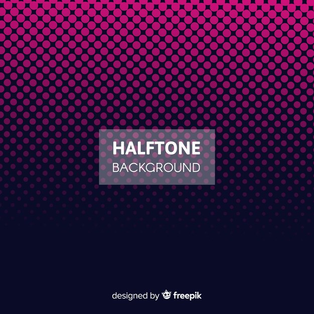 Fondo halftone oscuro