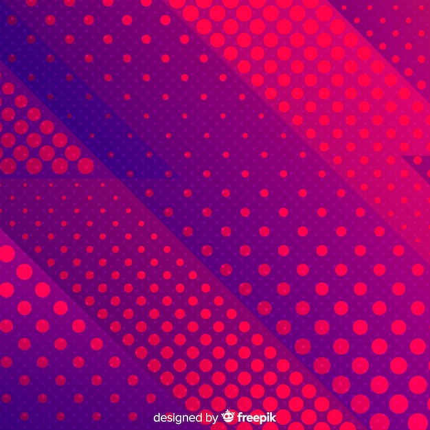 Fondo halftone