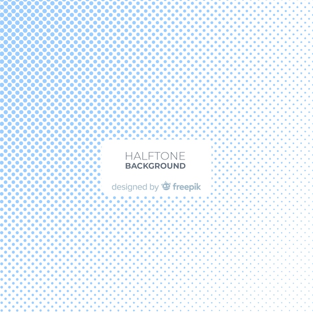 Fondo halftone