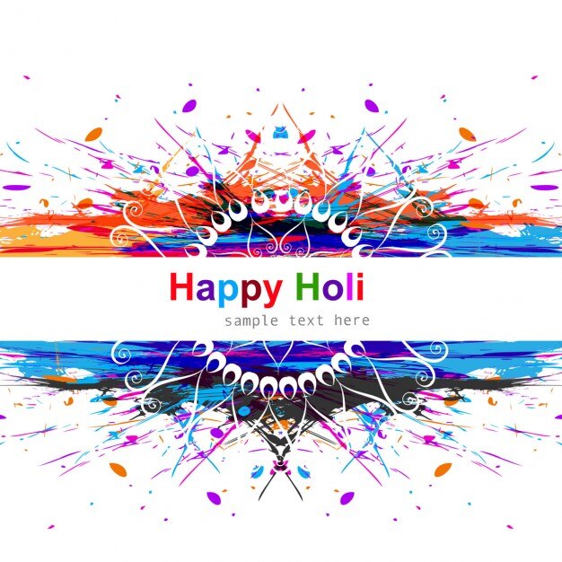 Fondo hermoso del festival de Holi