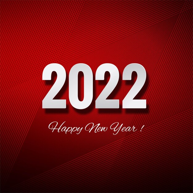 Fondo hermoso de la tarjeta del día de fiesta del año nuevo de la celebración 2022