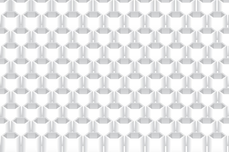 Vector gratuito fondo hexagonal degradado