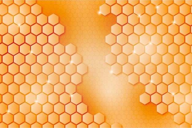 Fondo hexagonal degradado