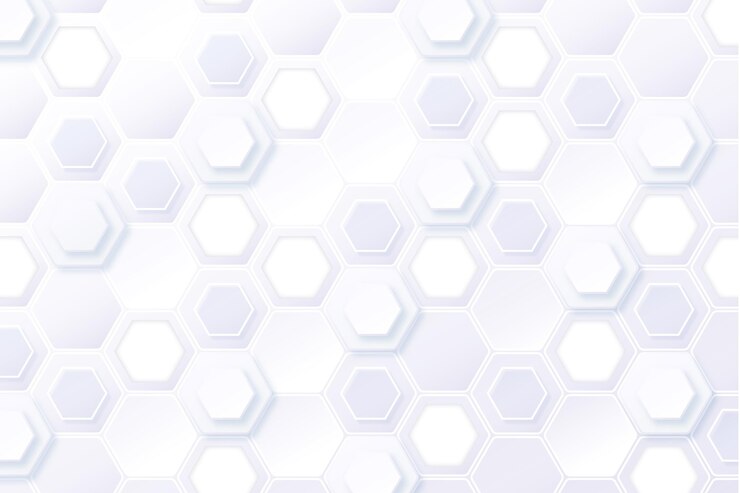 Vector gratuito fondo hexagonal degradado