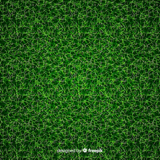 Fondo hierba verde diseño realista