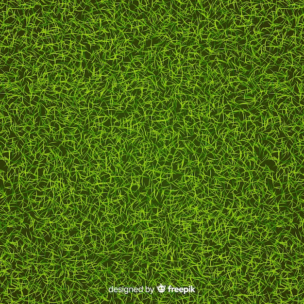 Fondo de hierba verde estilo realista