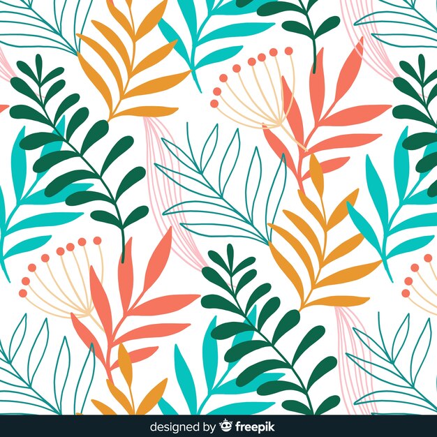 Fondo de hojas