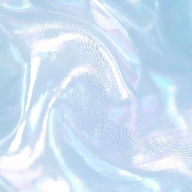 Fondo holográfico brillante azul claro