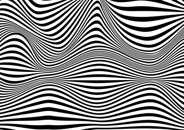 Fondo de ilusión óptica abstracta