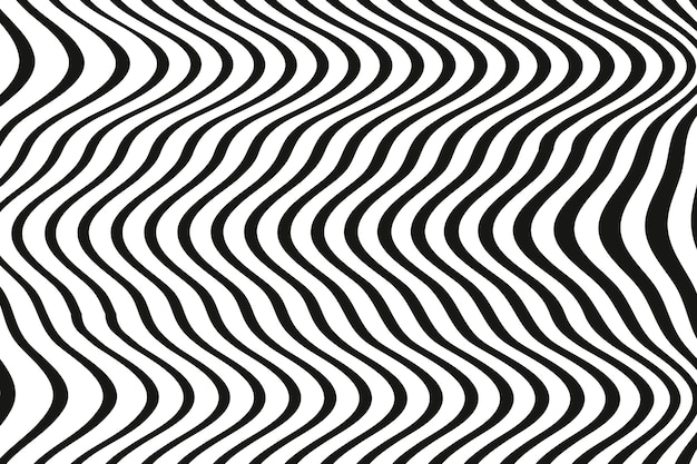 Fondo de ilusión óptica de diseño plano