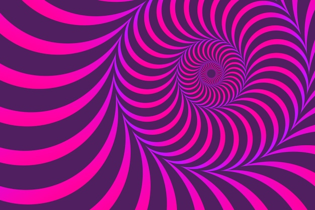 Fondo de ilusión óptica en gradiente
