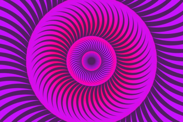 Fondo de ilusión óptica en gradiente