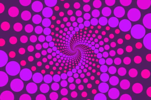 Fondo de ilusión óptica en gradiente