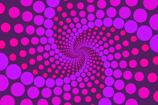 Fondo de ilusión óptica en gradiente