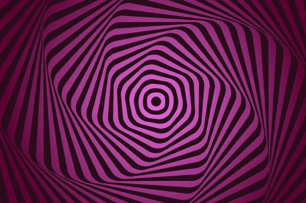 El fondo de la ilusión óptica psicodélica