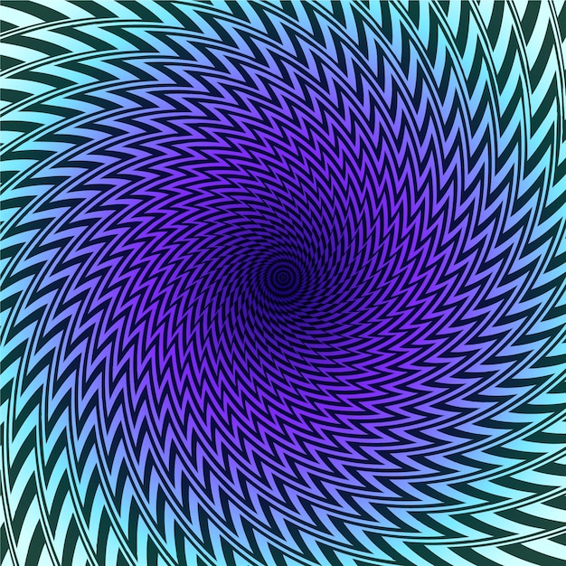 Fondo de ilusión óptica realista