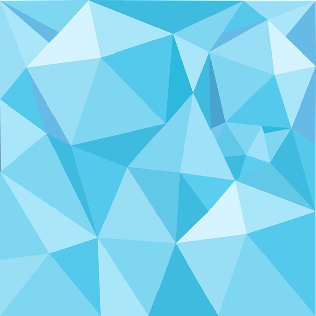 Fondo de ilustración con textura de geometría azul