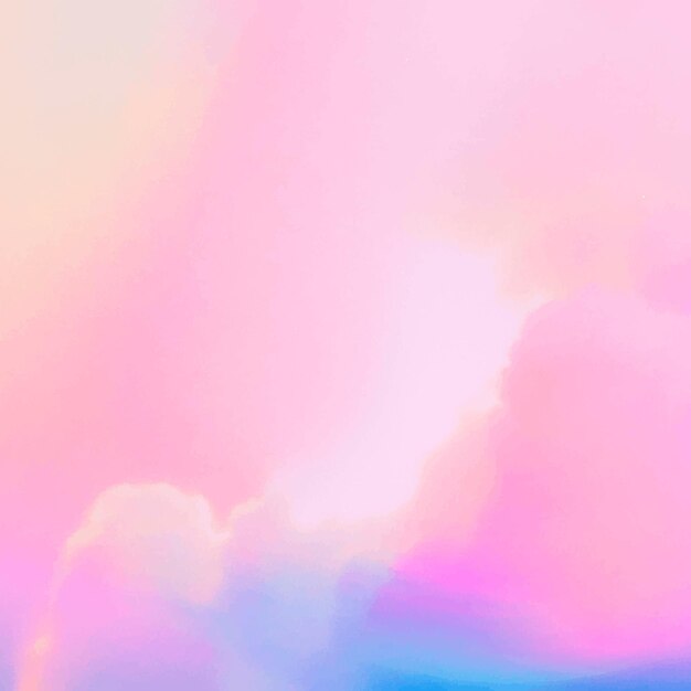 Fondo de imagen pastel nublado de vector