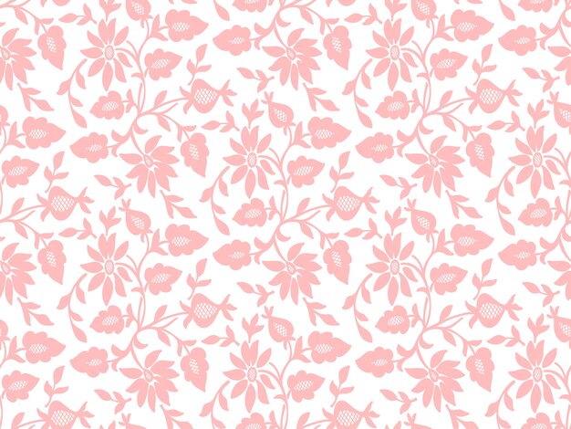 Fondo inconsútil del modelo de la flor. Textura elegante para los fondos.