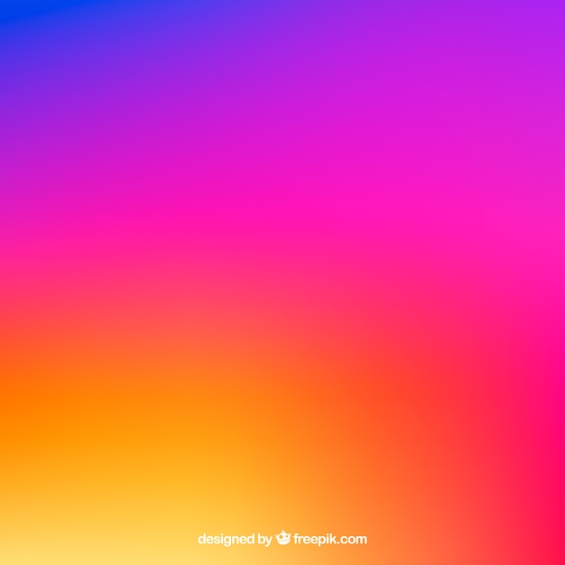 Fondo de instagram en colores degradados