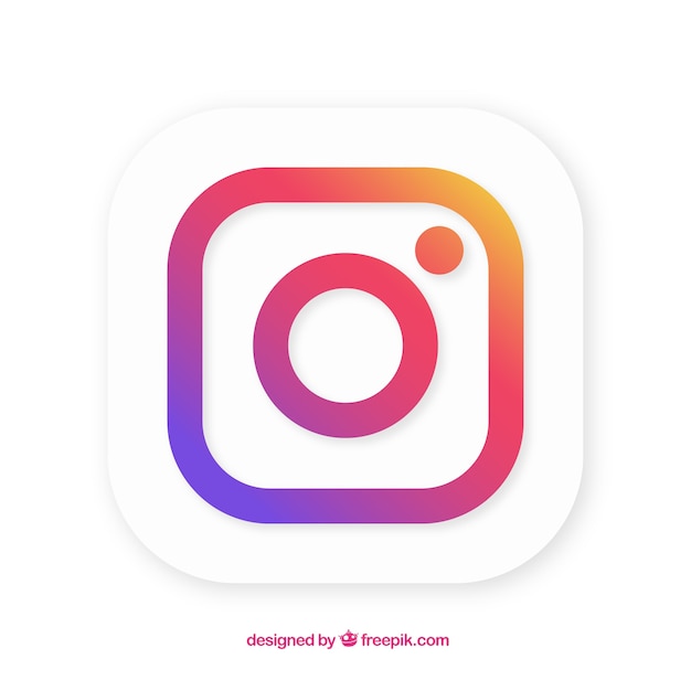 Fondo de Instagram en colores de gradiente