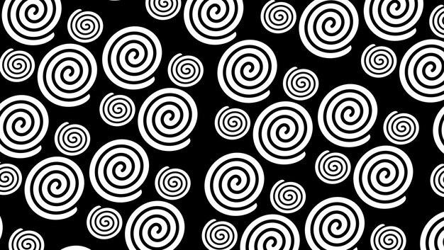 El fondo del intrincado patrón de diseño en espiral