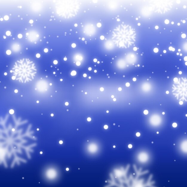Fondo de invierno borroso