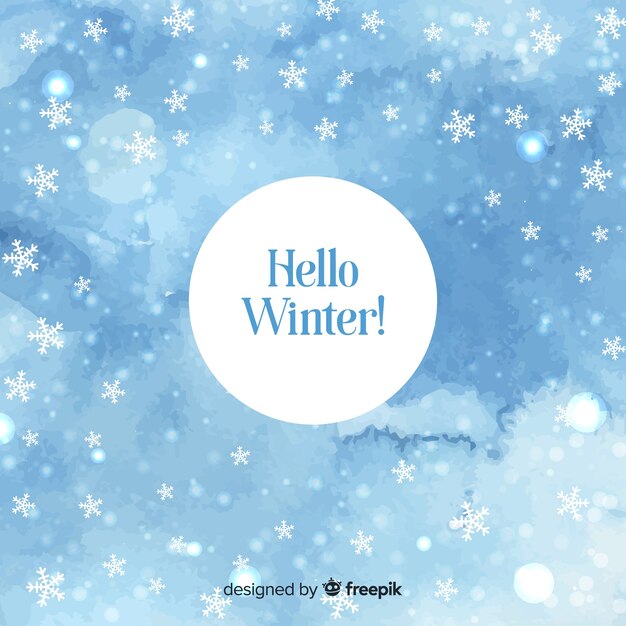 Fondo de invierno
