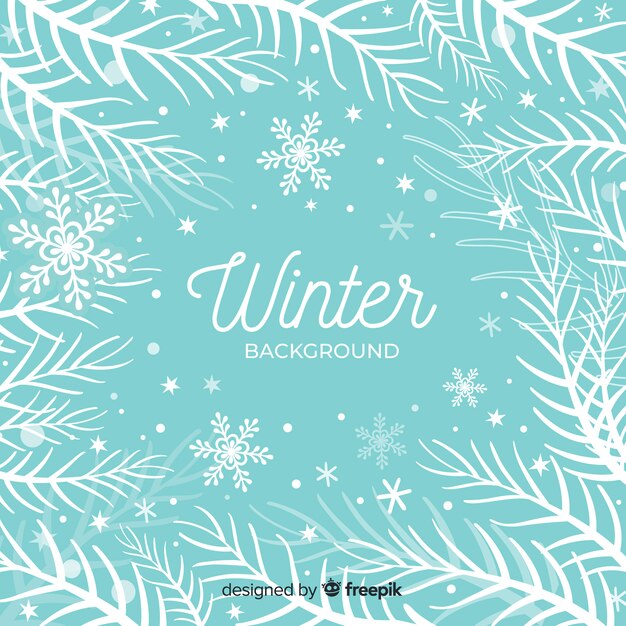 Fondo de invierno