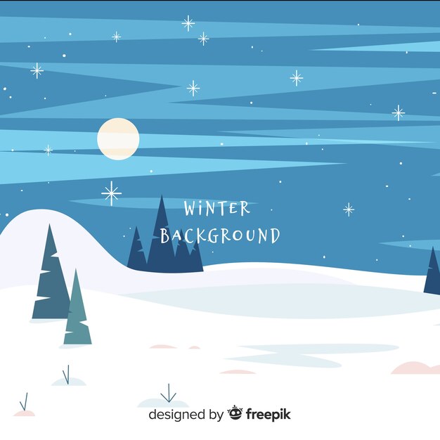 Fondo de invierno