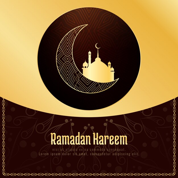 Fondo islámico religioso abstracto de Ramadan Kareem