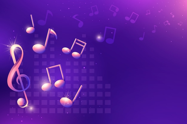 Fondo de karaoke degradado