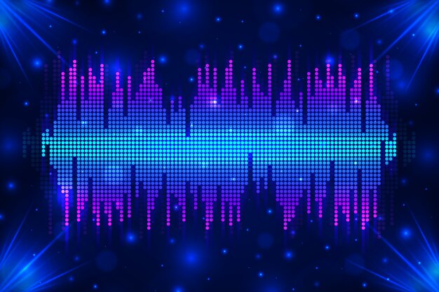 Fondo de karaoke degradado