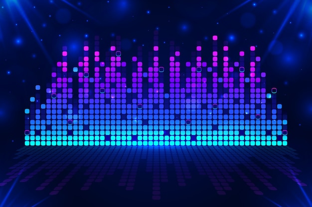 Fondo de karaoke con gradiente