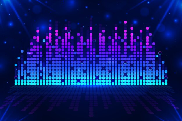 Fondo de karaoke con gradiente