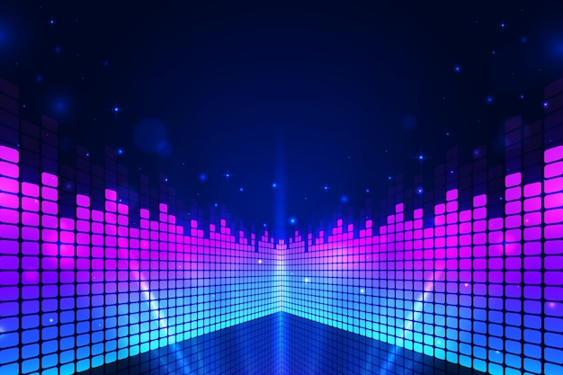 Fondo de karaoke con gradiente