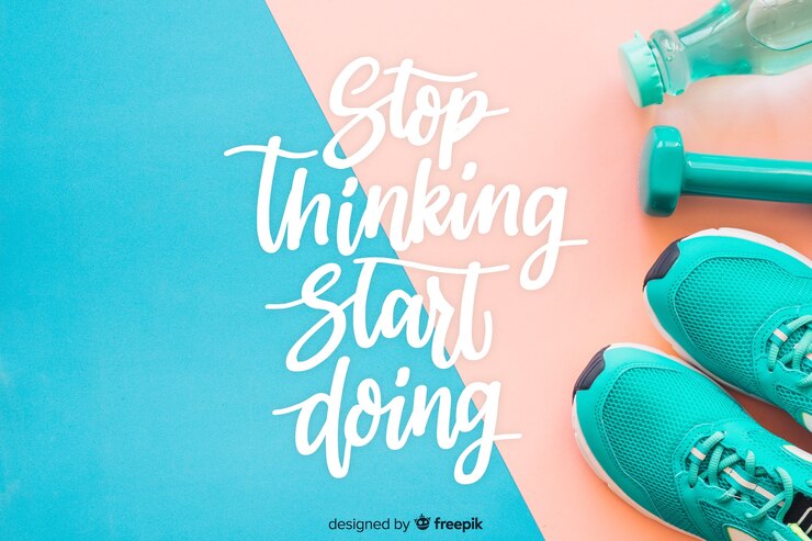 Vector gratuito fondo con letras de citas motivacionales