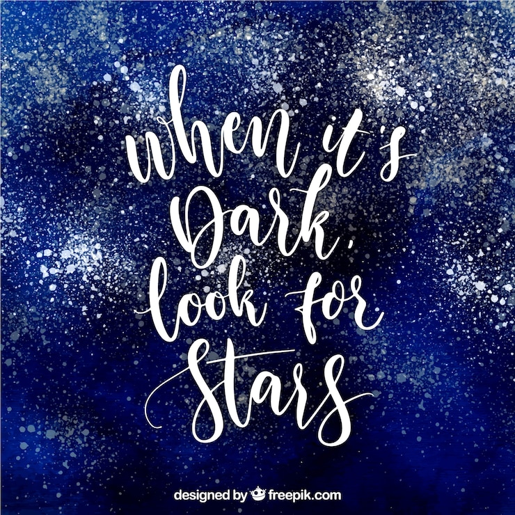 Vector gratuito fondo de lettering inspirador