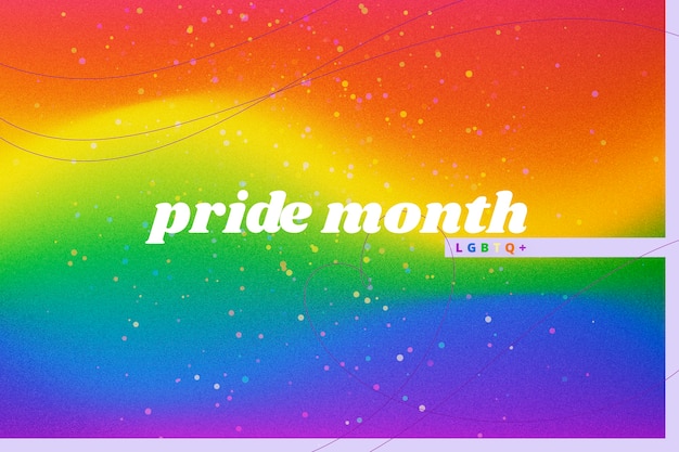 Fondo de lgbt del mes del orgullo degradado