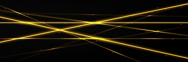 Fondo de línea abstracta de oro de textura láser