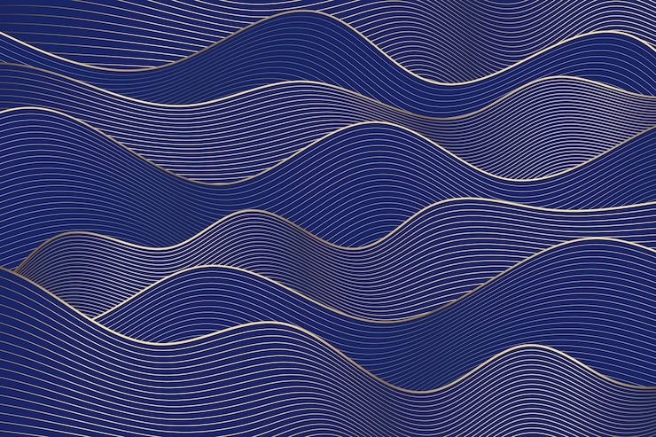 Vector gratuito fondo lineal dorado con gradiente