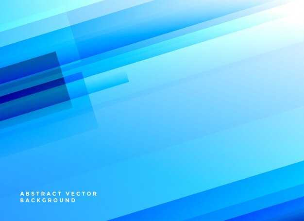 Fondo de líneas brillantes azul Resumen