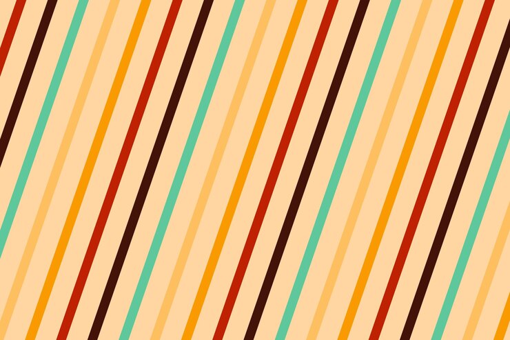 Vector gratuito fondo de líneas de color retro