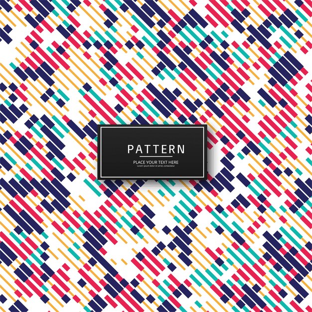 Fondo de líneas de colores abstractos